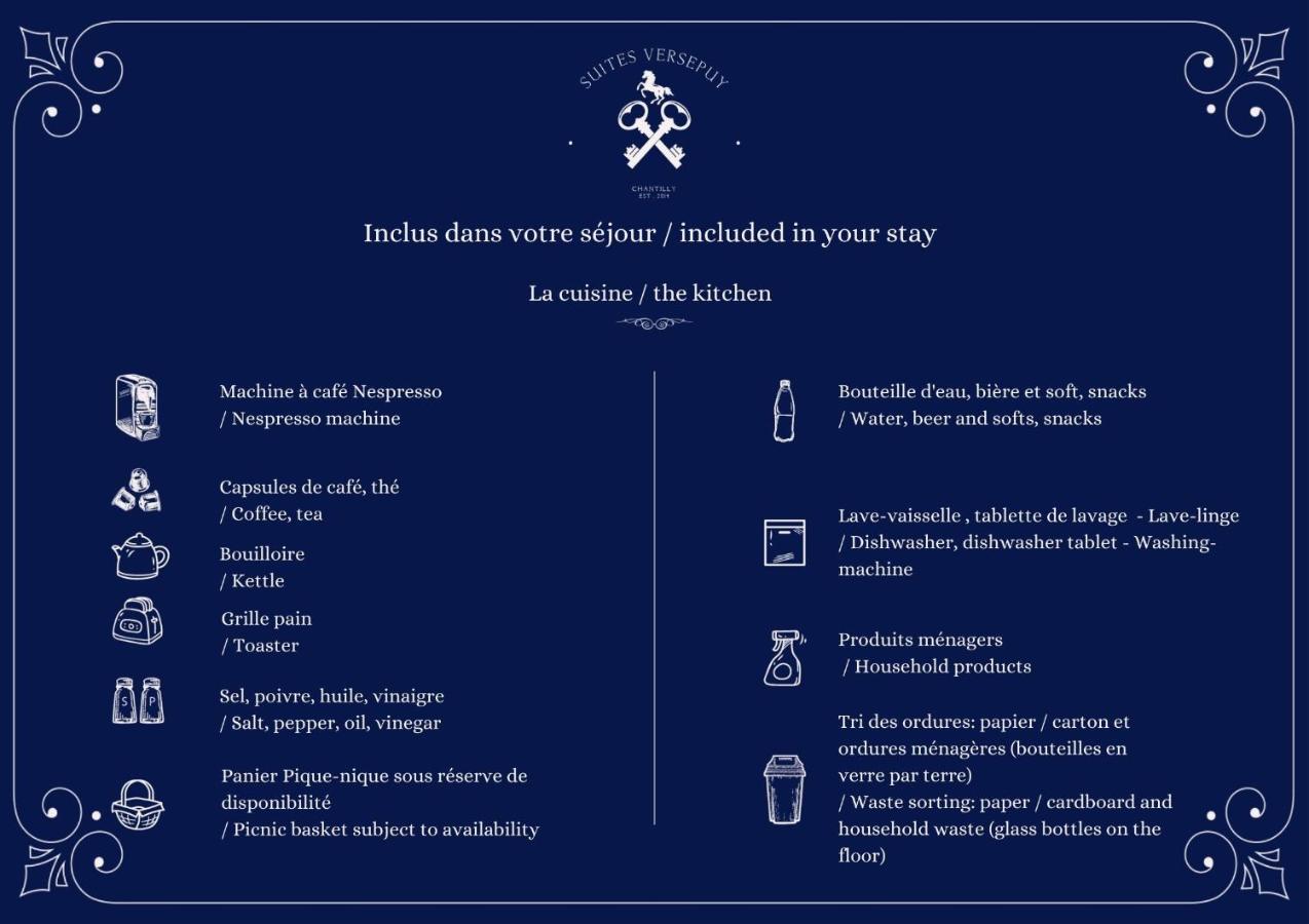 Suite Appart Place Versepuy Σαντιγί Εξωτερικό φωτογραφία